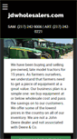Mobile Screenshot of jdwholesalers.com